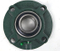 NTN UCFC205 207 209 Rolamento de flange pilotado médio, Setscrew Lock, Regrada, Contato e Flinger Selos, rolamento de flange pilotado